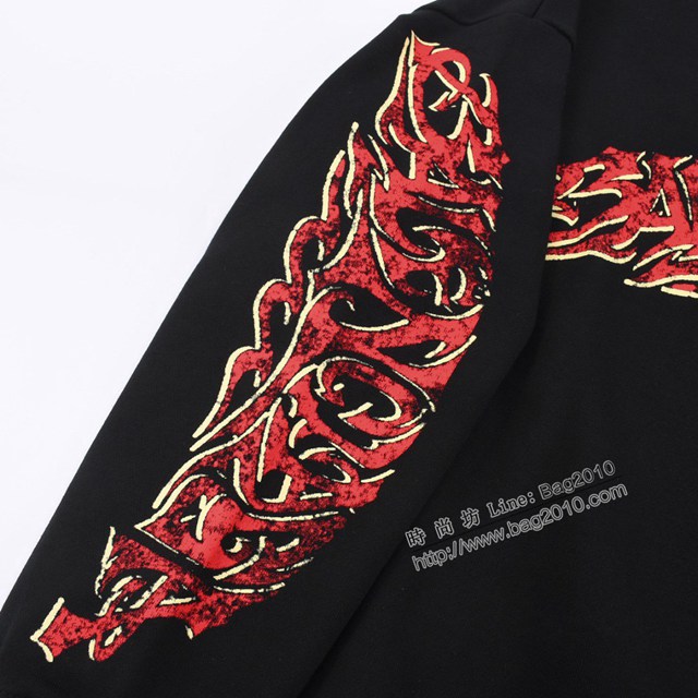 Balenciaga專櫃巴黎世家2023FW新款印花衛衣 男女同款 tzy2956